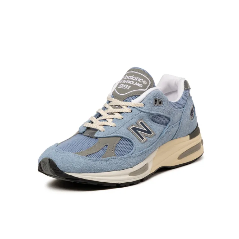 Leder Sneaker|Retro Runner*New Balance U991BV2 *Made in England* Celestial Blue