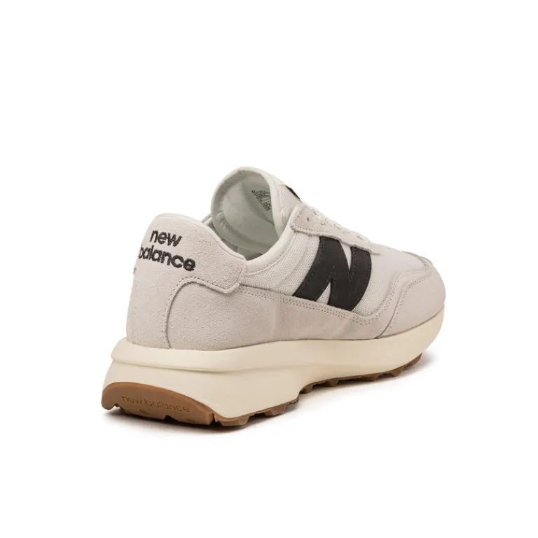 Leder Sneaker|Retro Runner*New Balance U370CA Sea Salt / Black Cement