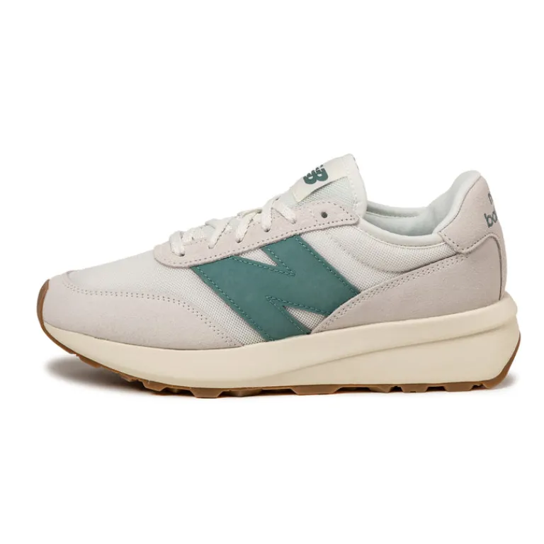 Leder Sneaker|Retro Runner*New Balance U370CC Sea Salt / New Spruce