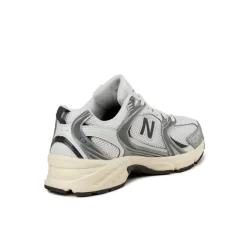 Vegane Sneaker|Weiße Sneaker*New Balance U530ESA Silver Metallic / Black Cement