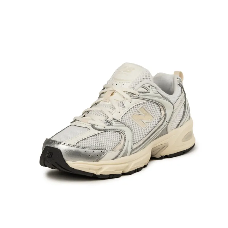 Vegane Sneaker|Retro Runner*New Balance U530ESB Silver Metallic / Linen