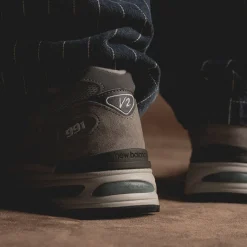 Leder Sneaker|Retro Runner*New Balance U991GL2 *Made in England* Dove / Alloy / Silver