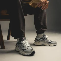 Leder Sneaker|Retro Runner*New Balance U90/60GRY Grey