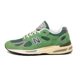 Leder Sneaker|Retro Runner*New Balance U991GV2 *Made in England* Mineral Green