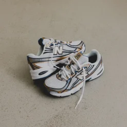Vegane Sneaker|Retro Runner*New Balance U740HB2 Heron Blue / Vintage Indigo / Gold Metallic