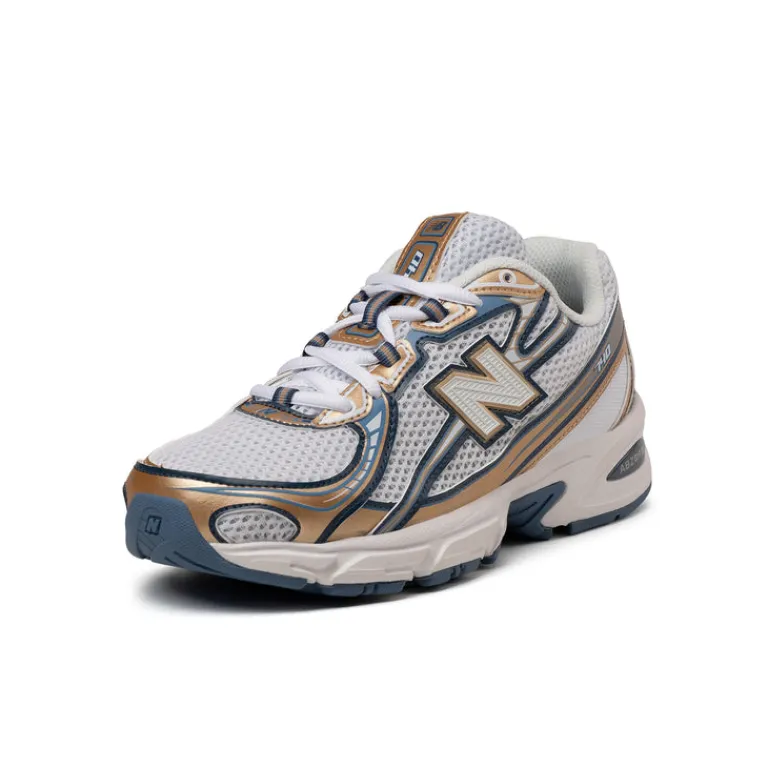 Vegane Sneaker|Retro Runner*New Balance U740HB2 Heron Blue / Vintage Indigo / Gold Metallic