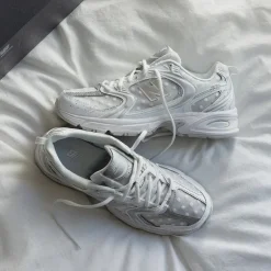 Vegane Sneaker|Weiße Sneaker*New Balance U530HFW White / Silver Metalic