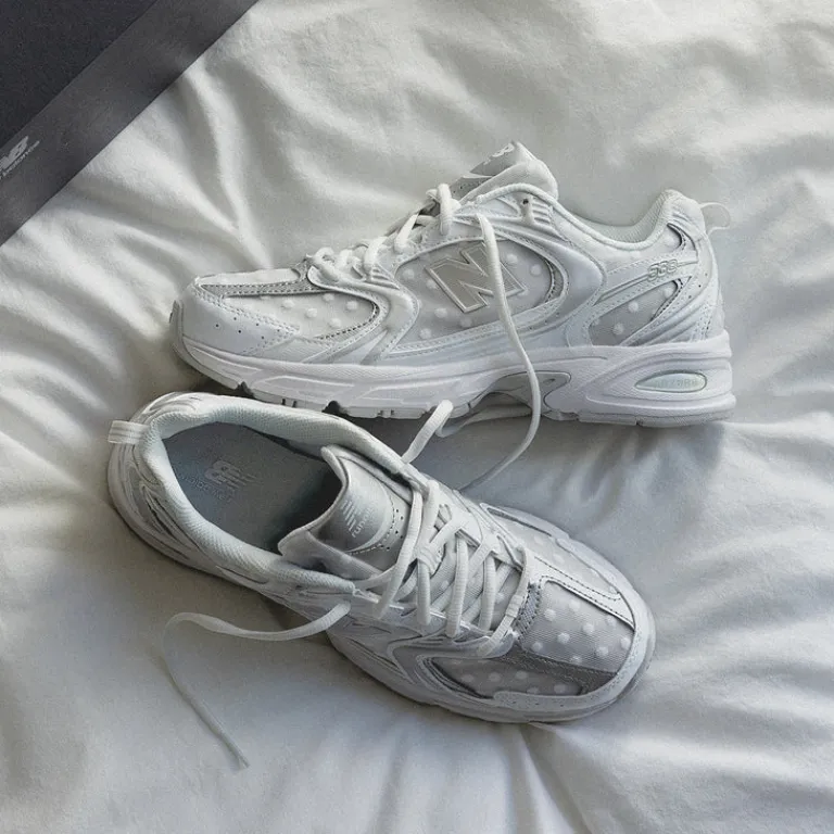 Vegane Sneaker|Weiße Sneaker*New Balance U530HFW White / Silver Metalic