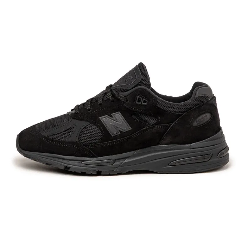 Leder Sneaker|Retro Runner*New Balance U991KK2 *Made in England* Black
