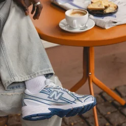 Vegane Sneaker|Weiße Sneaker*New Balance U740LB2 Ice Blue / Sea Stone / White