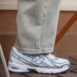 Vegane Sneaker|Weiße Sneaker*New Balance U740LB2 Ice Blue / Sea Stone / White