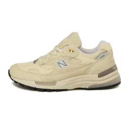 Leder Sneaker|Weiße Sneaker*New Balance U992MC *Made in USA* Calcium / Raw Cashew