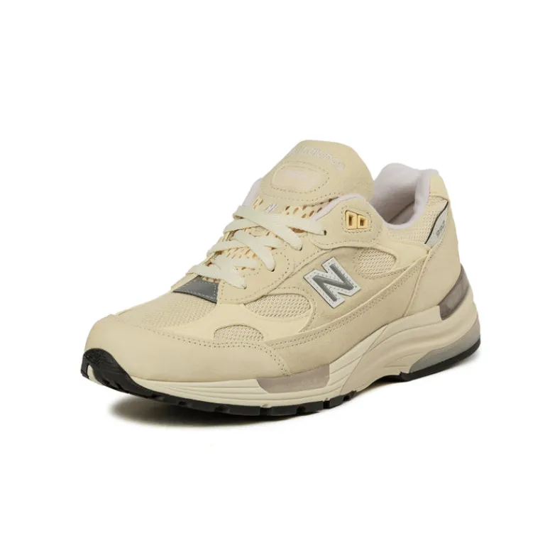 Leder Sneaker|Weiße Sneaker*New Balance U992MC *Made in USA* Calcium / Raw Cashew