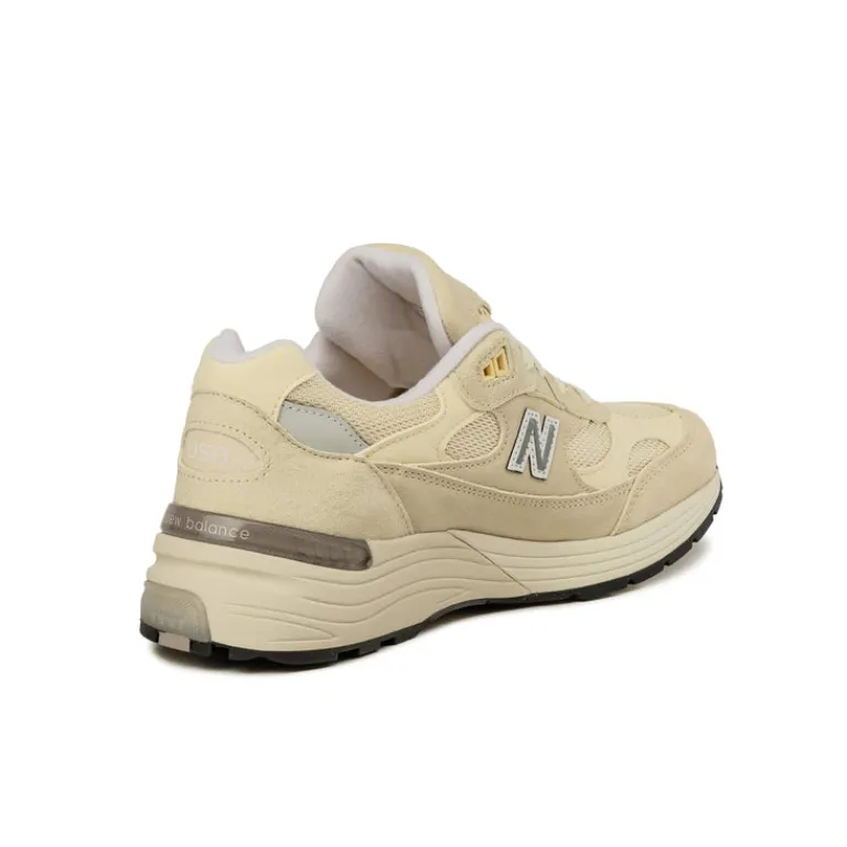 Leder Sneaker|Weiße Sneaker*New Balance U992MC *Made in USA* Calcium / Raw Cashew