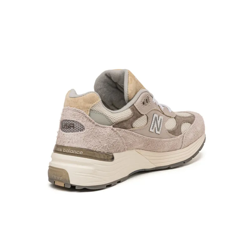 Leder Sneaker|Retro Runner*New Balance U992MM *Made in USA* Moonrock / Mushroom