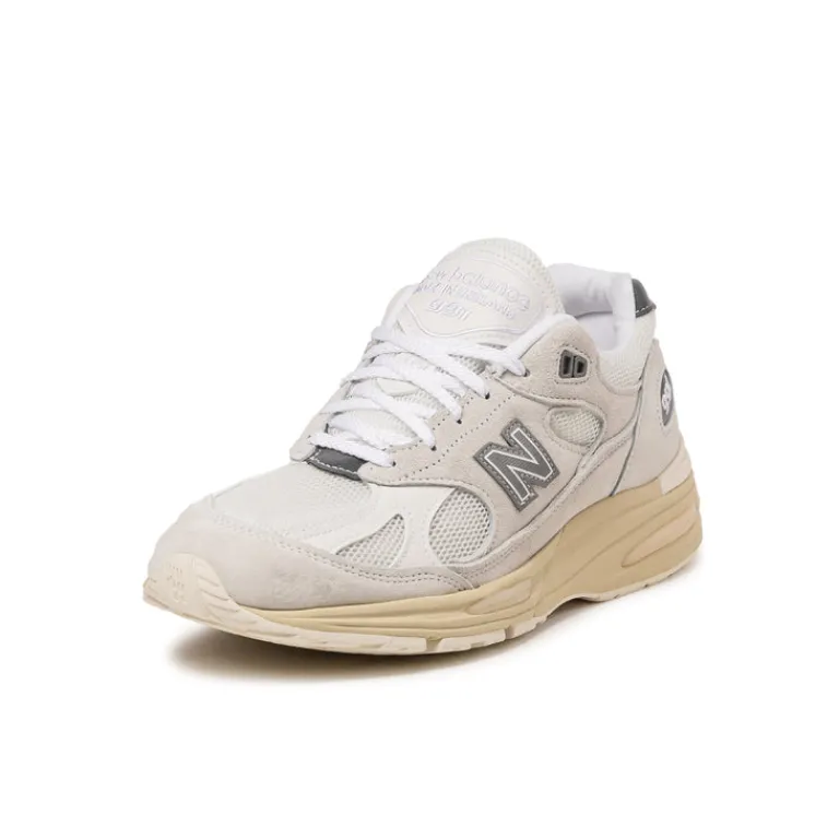 Leder Sneaker|Weiße Sneaker*New Balance U991OW2 *Made in England* Wind Chime / White / Frozen Dew / Vanilla Ice
