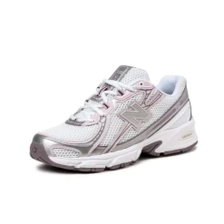 Vegane Sneaker|Weiße Sneaker*New Balance U740PK2 Ice Wine / White / Rose Sugar / Silver Metallic