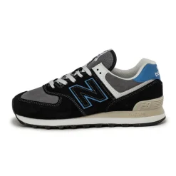 Leder Sneaker|Retro Runner*New Balance U574QRB Black / Blue Agate
