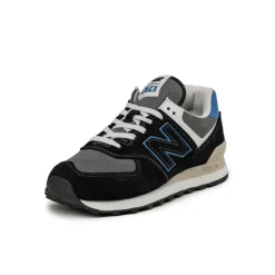 Leder Sneaker|Retro Runner*New Balance U574QRB Black / Blue Agate