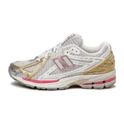 Vegane Sneaker|Weiße Sneaker*New Balance U1906RCH Silver Metallic / Dragon Berry / White