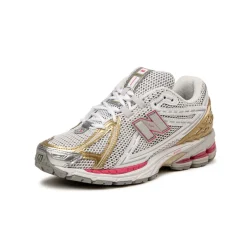 Vegane Sneaker|Weiße Sneaker*New Balance U1906RCH Silver Metallic / Dragon Berry / White