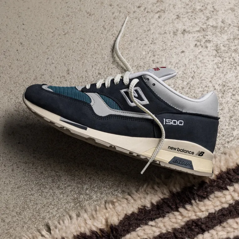 Leder Sneaker|Retro Runner*New Balance U1500VNV *Made in England* Total Eclipse / Indian Teal / Harbor Mist