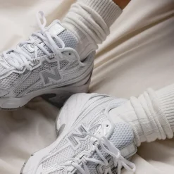Vegane Sneaker|Weiße Sneaker*New Balance U740WM2 White / Silver Metallic / Reflection