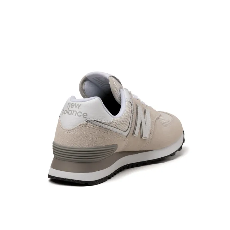Leder Sneaker|Retro Runner*New Balance WL574EVW Nimbus Cloud / White