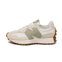Leder Sneaker|Retro Runner*New Balance WS327FTB Linen / Sea Salt / Olivine