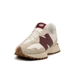 Leder Sneaker|Retro Runner*New Balance WS327KA Moonbeam / Classic Burgundy