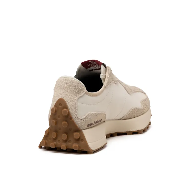 Leder Sneaker|Retro Runner*New Balance WS327KA Moonbeam / Classic Burgundy