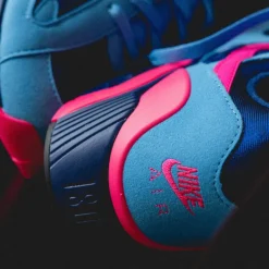 Leder Sneaker|Retro Runner*Nike Air 180 University Blue / Hyper Pink