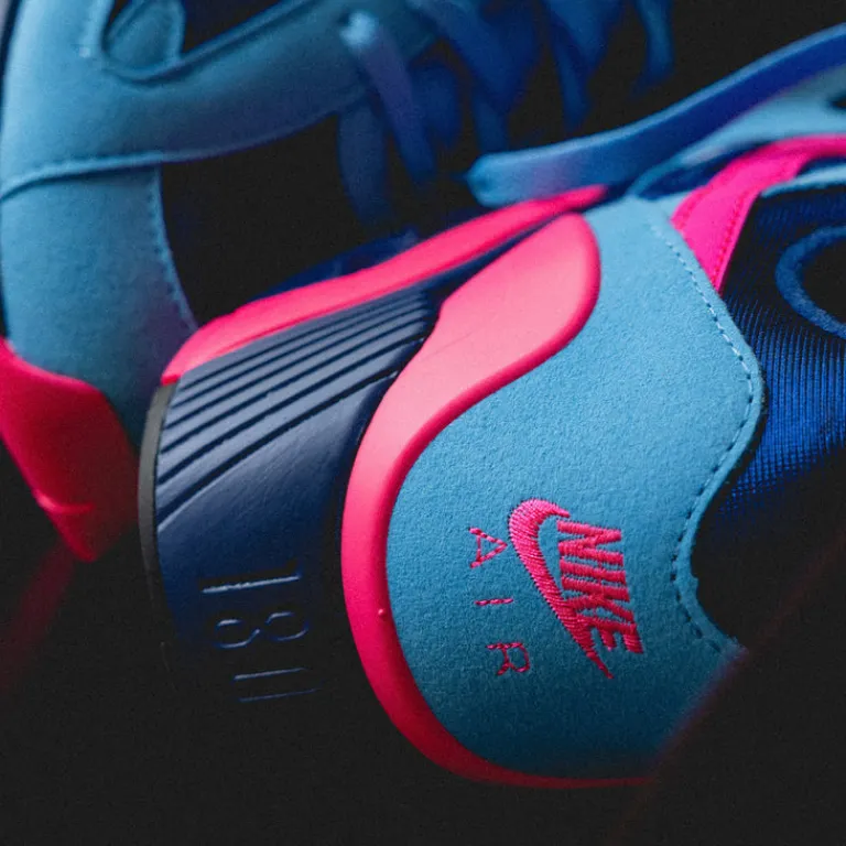 Leder Sneaker|Retro Runner*Nike Air 180 University Blue / Hyper Pink