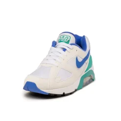 Leder Sneaker|Weiße Sneaker*Nike Air 180 White / Medium Blue / Clear Jade II / Black