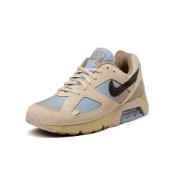 Leder Sneaker|Retro Runner*Nike Air 180 Light Khaki / Black / Team Gold / Psychic Blue