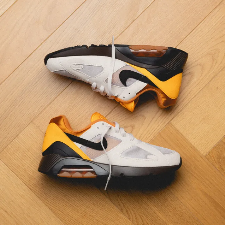 Leder Sneaker|Retro Runner*Nike Air 180 Light Orewood Brown / Black / College Grey