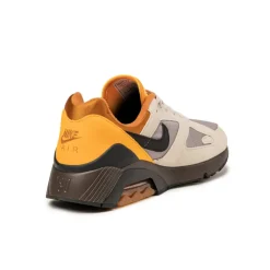 Leder Sneaker|Retro Runner*Nike Air 180 Light Orewood Brown / Black / College Grey