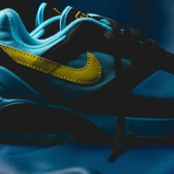 Leder Sneaker|Retro Runner*Nike Air 180 Baltic Bue / Lightening / Black