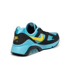 Leder Sneaker|Retro Runner*Nike Air 180 Baltic Bue / Lightening / Black