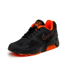 Leder Sneaker|Retro Runner*Nike Air 180 Black / Black / Hyper Crimson