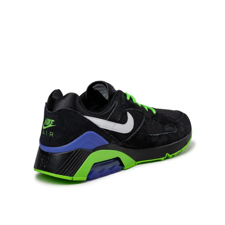 Leder Sneaker|Retro Runner*Nike Air 180 QS Black / White / Action Green / Persian Violet