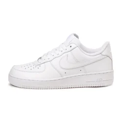 Leder Sneaker|Weiße Sneaker*Nike Air Force 1 '07 White / White