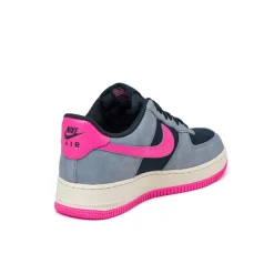 Leder Sneaker*Nike Air Force 1 '07 Dark Obsidian / Pink Blast / Ashen Slate