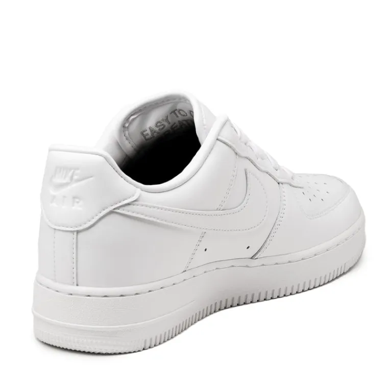 Leder Sneaker|Weiße Sneaker*Nike Air Force 1 '07 *Fresh* White / White / White