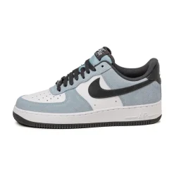 Leder Sneaker*Nike Air Force 1 '07 LV8 Light Armory Blue / Anthracite / White