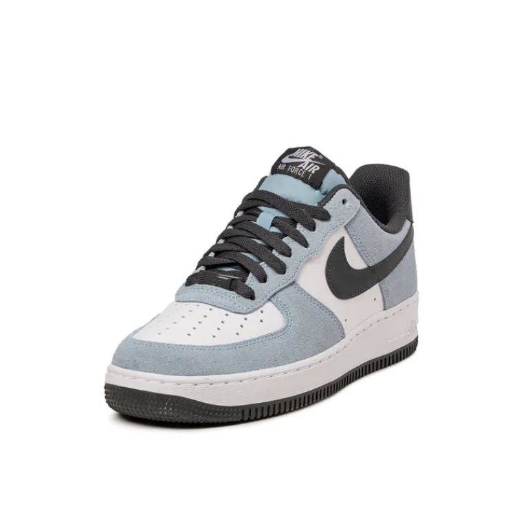 Leder Sneaker*Nike Air Force 1 '07 LV8 Light Armory Blue / Anthracite / White