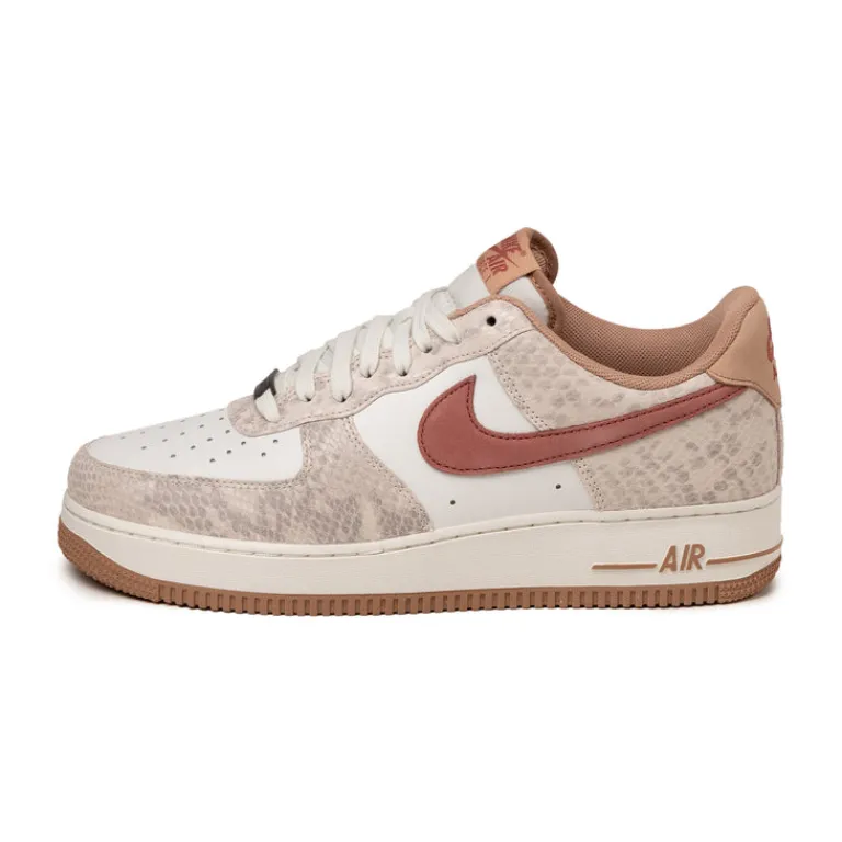 Leder Sneaker|Weiße Sneaker*Nike Air Force 1 '07 LV8 Summit White / Canyon Rust / Sail