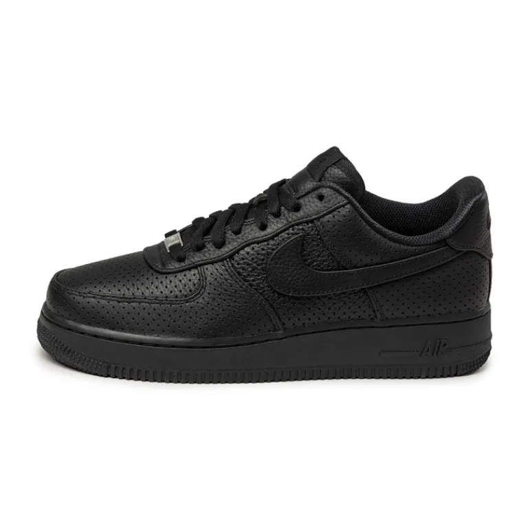 Leder Sneaker*Nike Air Force 1 '07 LV8 Black / Black / Game Royal