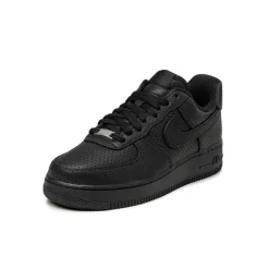 Leder Sneaker*Nike Air Force 1 '07 LV8 Black / Black / Game Royal