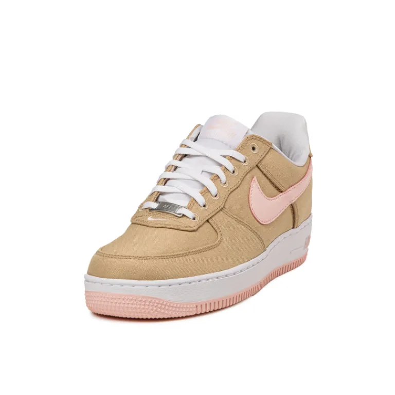 Leder Sneaker*Nike Air Force 1 Low Retro *Linen* Linen / Amosphere / White